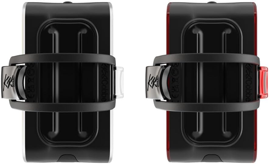 Knog Cobber Reflex Bike Light Twinpack, 320 Lumens Front & 170 Lumens Rear USB Rechargeable LED Bicycle Lights, 330° Wide Beam, 8 Light Modes, IP67 Waterproof