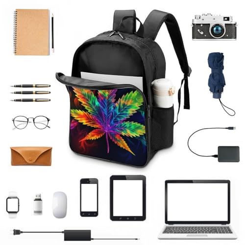 Mochila para niños que evita cuadernos mojados con capa de lluvia y diseño ergonómico 3D 4