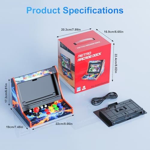 Switch Arcade Stick for Switch and Switch 2 Console, (Screen Not Included) — 사진 6