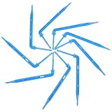Housoutil Tropfbewässerungs Emitterpfähle für 3/5mm Schläuche 100 Stück