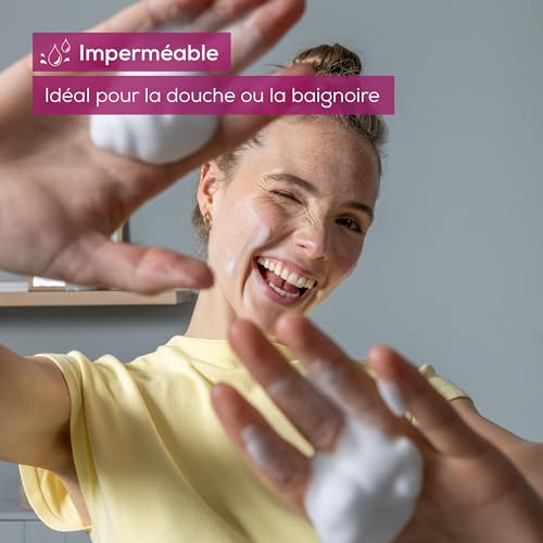 Beurer FC 52 Laguna Brosse visage, brosse nettoyante en silicone, nettoyage en profondeur des pores et massage de la peau, résistante à l'eau, convient à tous les types de peau