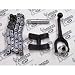 Repair Kit Fits RIDGID ® 460 Stand Tristand Chain Vise 72037 36273