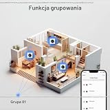 Acmerota Inteligentny termostat WiFi do elektrycznego ogrzewania podłogowego 16 A sterowanie pokrętłem WiFi termostat pokojowy z timerem, oszczędność energii, sterowanie aplikacją, współpracuje z