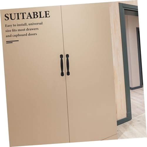 Tiradores de aluminio negro para transformar tu cocina y baño 6