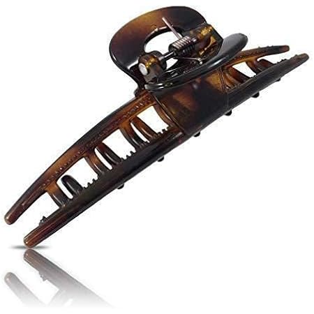 Scunci The Curl Collective No Slip Grip Strong Hold Jaw Hair Clips - 3 Pack, Wavy