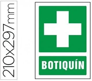 Pictograma syssa señal de botiquin en pvc 210x297 mm