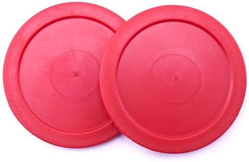 Set of Two 2.5 Inch Air Hockey Replacement Pucks - Includes 1 Bonus Puck 3 Total!