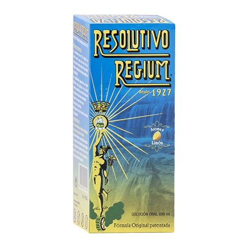 PLAMECA Resolutivo Regium, Fórmula Patentada con 8 plantas medicinales Sabor Limón, 600 ml
