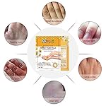 CGBOOM 5 Pairs Hand Masks Moisturizing Gloves, Hand Skin Repair Renew Mask Infused Collagen, Vitamins + Natural Plant Extracts for Dry, Aging, Cracked Hands (Honey and Milk) - Image 5