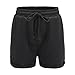 Produktbild Damen Curl Shorts Strand Hot Pants Mädchen hohe Taille Strand Kurze Hose Lose Shorts