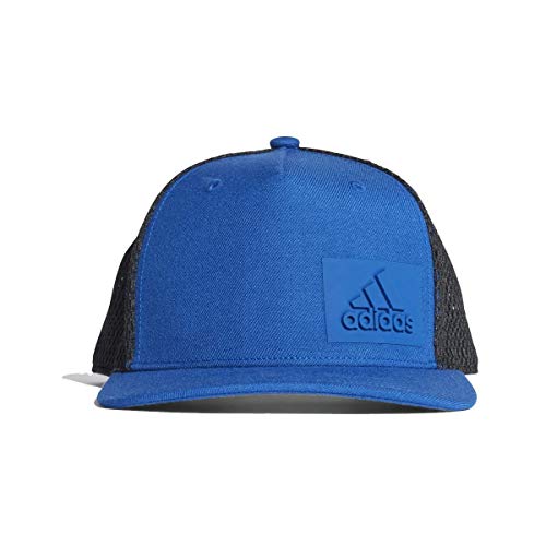 Boné Adidas Trucker H90 Azul Escuro e Preto