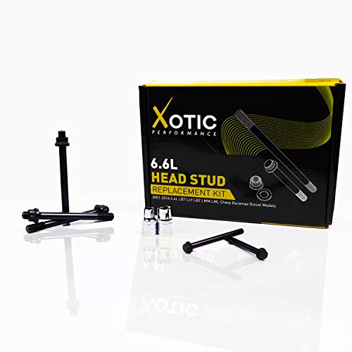 Head Stud Replacement Kit for 2001-2016 6.6L LB7 LLY LBZ LMM LML Chevy Duramax Diesel | Installation Instructions & Assembly Lubricant Included CP877