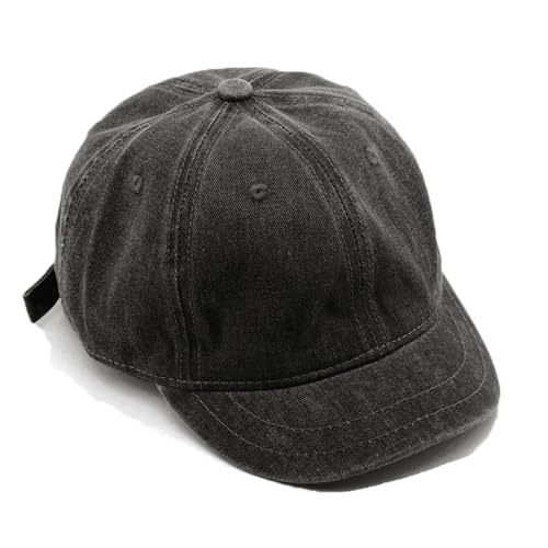 YAMEE Cappellino da Baseball Donna Estivo con Tesa Corta,Cappello Uomo Denim Regolabile,Berretto con Visiera Unisex Traspirante,Cappelli Donna Protezione Solare Turismo,Sport all'Aria Aperta Running