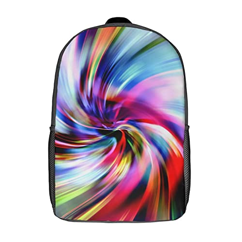 Mochila escolar unisex de 17 pulgadas con estampado 3D para estudiantes
