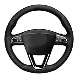 piña volante ibiza 6j La funda del volante está hecha de cuero de alta calidad, antideslizante, transpirable, a prueba de golpes, higiénica, hermosa y duradera.
