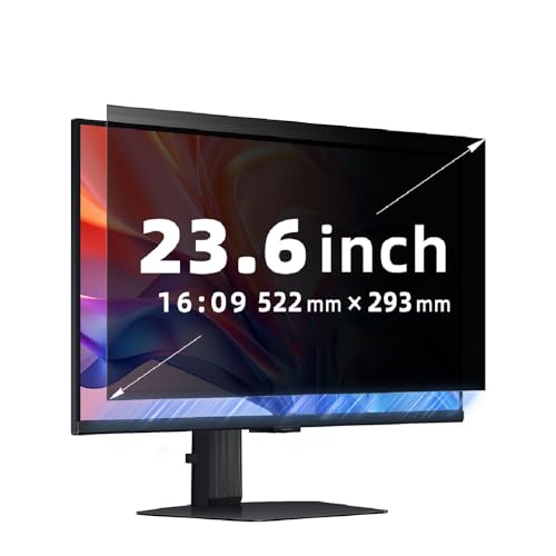 MokaZii 23.6�C���`(16:9) �i�m�T�N�V������ �`�����h�~�t�B���� �v���C�o�V�[ �t�B���^�[ ���O���\ ���˖h�~/�u���[���C�g�J�b�g/98%UV�J�b�g �t���ی� �ȒP���E (522mm×293mm)