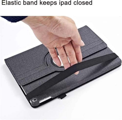 New Case for iPad 9.7 inch 2018 2017/ iPad Air 2 Case - 360 Degree Rotating Stand Protective Cover Smart Case with Auto Sleep/Wake for Apple iPad 5th/6th Generation (Green Marble) by LXS - Used condition - Image 7