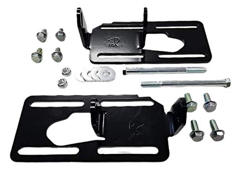 SBC Vehicle to LS Engine Swap Mount 1973-1987 Square Body 1988-1998 OBS Chevy C10 C/K Full Size Truck Steel Adjustable Motor Conversion Bracket Adapter Plate Clamshell 1500 2WD Small Block