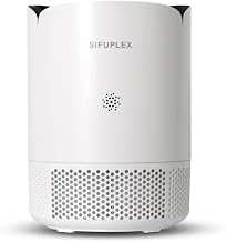 Breezo Luftreiniger 20m² mit HEPA Filter & Ionisator | Leise 53dB, Für Allergiker, Schlafzimmer & Kinderzimmer, Gegen Rauch, Gerüche, Pollen