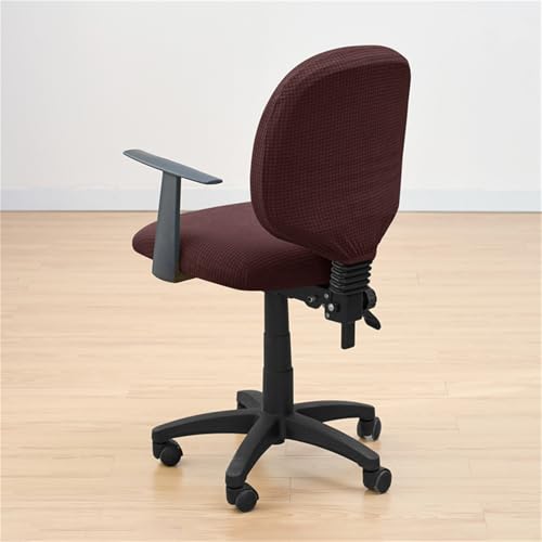 Housse de chaise de bureau élastique et lavable pour siège