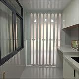 Pannello porta scorrevole pieghevole in PVC, facile installazione, divisorio per armadi, camere da letto, docce e cucine