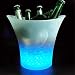 Produktbild 5L Leuchtender Led-Eiskübel 7-Farben-Champagner-Weingetränke Bier-Eiskühler Für Restaurantbars Nachtclubs Ktv Pub Party