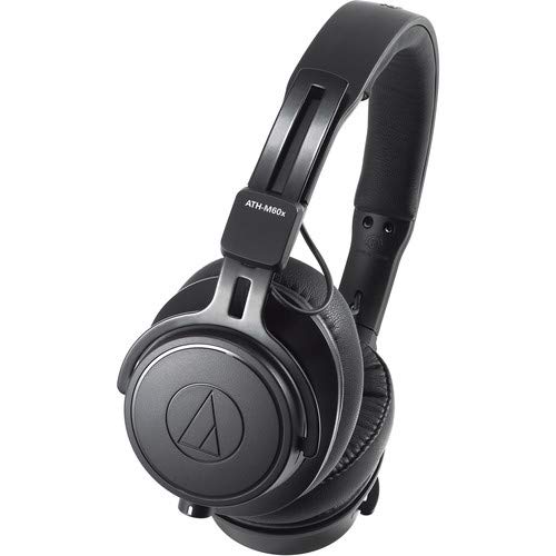 【audio-technica】ATH-M60x モニターヘッドホン　有線3m ATH-M60x｜ヘッドホン：ワイヤードヘッドホン｜オーディオテクニカ