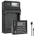 Produktbild LOOKit Premium Akku BLG10- echte 1025mAh + LOOKit USB Ladegerät für Panasonic Lumix DC TZ202 GX9 - 100% dekodiert - mit Infochip