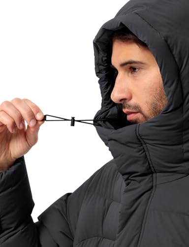 Jack Wolfskin Men's Roemertor JKT M Down Jacket, Phantom, S - Image 9