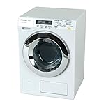 Theo Klein 6941 Miele Washing Machine I Four Washing Programmes and Original Sounds I Works with or without Water I Dimensions: 18.5 cm x 26 cm x 18 cm I Toy for Children Aged 3 Years and up