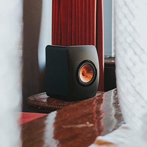 KEF LS50 Mini Monitor - High Gloss Piano Black (Pair), Speaker only