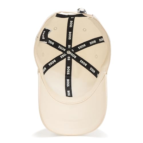 BOSS, Double B Cotton Twill Cap, Gardenia White, One Size by BOSS - Image 3