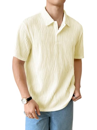 Image of Leriya Fashion Cotton T-Shirt for Men - Soft Breathable Fabric | Regular Fit Half Sleeve Collar Tee for Summer Casual Wear (Available in Plus Size)