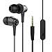 In Ear Earbuds, Vomercy In Ear Headphones with Mic Wired Earbuds Earphones Functional Wired Headphones Music