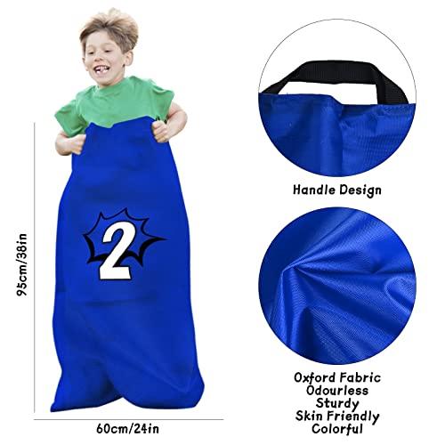 Goldge Outdoor Games For Kids 5-10, Potato Sack Race Bags, 3 Legged Race Bands, Yard Games, Carnival Games For Kids Party, Camping Games, Egg Spoon Relay, Field Day Games, Easter Games Activities #TOP2