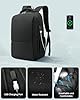 Laptop Backpack, Business Travel Backpack with Charging Port, Water Resistant Laptop Rucksack, Anti-Theft Backpack for Men Women, Fits 15.6-inch Laptop School Bag Black #5