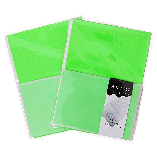 エヒメ紙工 AKARI ビビッドレターセット VVL-G250×2P グリーン 2冊パック