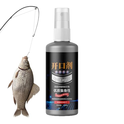 Fish Attractant Spray - 100ml Attraction Lures - Bait Liquid for Fishing | for Reservoirs Lakes Rivers Freshwater Sports Outdoors Trout Cod Carp Bass