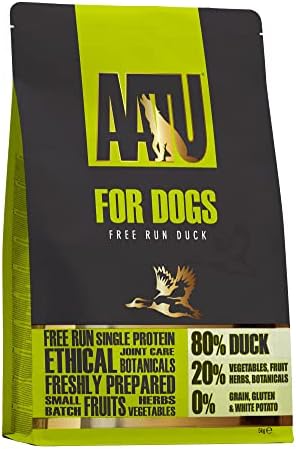 AATU 80/20 Dry Dog Food - Chicken 10kg - High Protein Grain Free Recipe with No Artificial Ingredients