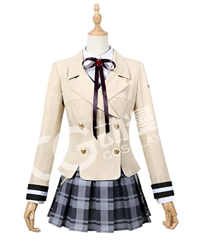 Amazon.co.jp: 衣舞cos 少女☆歌劇 レヴュースタァライト 雪代晶（ゆき 