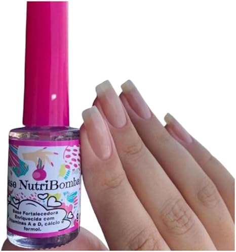 Base Fortalecedora de Unha NutriBomba com Formol 9ml | Amazon.com.br