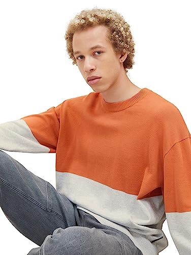 Pull à blocs de couleur Tom Tailor style géométrique et décontracté - 6