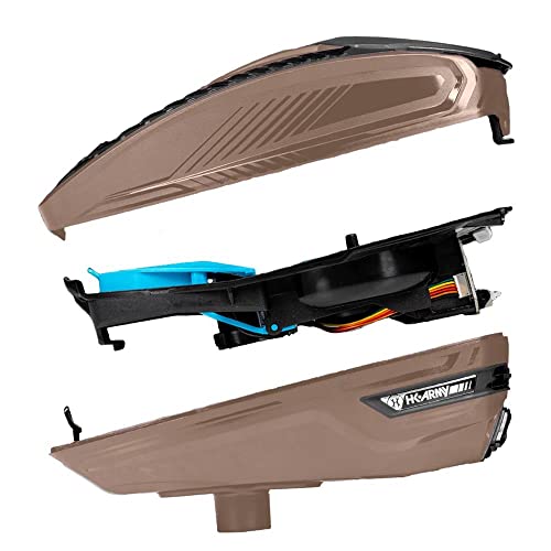 HK Army TFX 3.0 Electronic Paintball Loader - 22+ BPS - Tan - Thumbnail 4