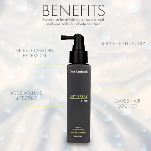 Josh Rosebrook Lift Spray para textura y volumen, 120 mL miniatura 2