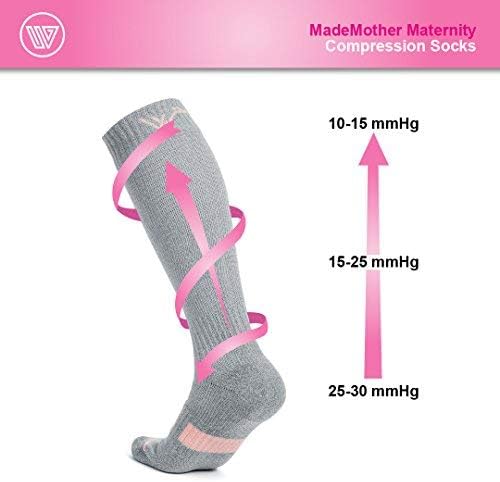 Maternity Compression Socks-Multi Fit Compression Stockings for Pregnancy