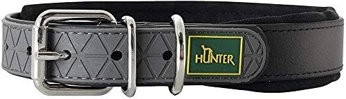 Hunter wygodny kołnierz z miękkim neoprenu, 45 cm, żółty kolor neon
