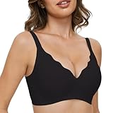 Jelly Strip Push Up BH:Unser BH hat einen W-förmigen Streifen aus flüssigem Jelly, der die Brust von unten und an den Seiten zur Mitte hin anhebt.Der leichte Push-up-BH bietet eine wolkenartige Weichheit für maximalen Komfort.Die 3D-Körbchenform bietet 360° Rundumschutz für die Brust.