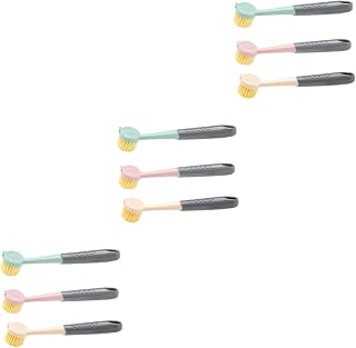 Healifty 9 pcs dish brush bathtub cleaner brush sink cleaning brush bathtub scrubber dish scrubber