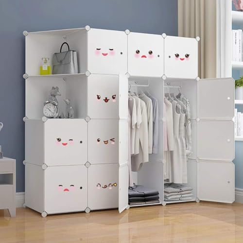 20 Stück weiße Kunststoff-Draht-Würfelverbinder Drahtgitter-Würfelverbinder für modulare Schrankaufbewahrung Organizer und Drahtgitter-Würfel-Aufbewahrungsregal, Schrankmontage, Aufbewahrungs- und