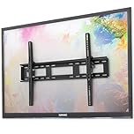 Duronic TV Bracket Wall and Ceiling Mount TVB123M 32-60 Inch Television Screen VESA Up to 600x400mm Flat Screen LCD LED OLED QLED Strong Heavy Duty
